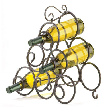 Scrollwork Wine Rack - The Fox Decor